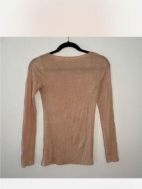 Light Pink Intimissi Boatneck Longsleeve